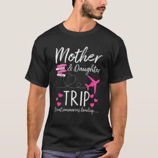 Grappige bijpassende moeder-dochter cruise trip ou t-shirt
