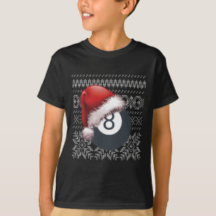 Grappige Biljart 8 Ball voor Pool Players League B T-shirt