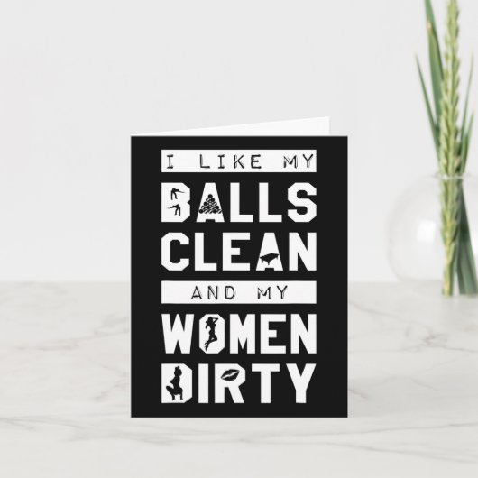 Grappige Biljart Hilarische Pun Joke Gag Gift T-sh Kaart (Voorkant)