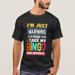 Grappige Bingo Loterij Spel Nacht Kleding Favoriet T-shirt