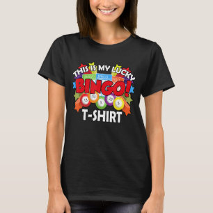 Grappige bingo speler, bingo liefhebber. Dit is mi T-shirt