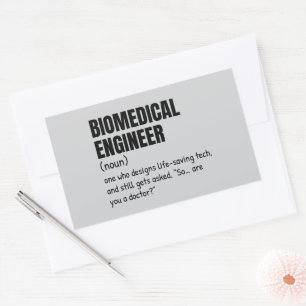 Grappige Biomed Definition Sticker