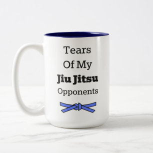 Grappige BJJ-cadeau-idee Jiu-Jitsu-promotie Motiva Tweekleurige Koffiemok