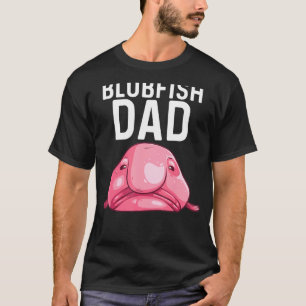 Grappige Blobfish-cadeau voor vader Mannen Zeedier T-shirt