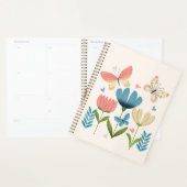 Grappige bloemen en vlinders planner (Display)