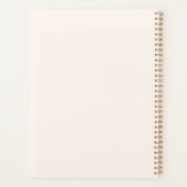 Grappige bloemen en vlinders planner (Achterkant)