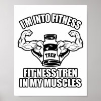 Grappige bodybuilder