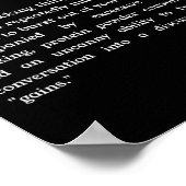 Grappige bodybuilding definitie 1 poster (Hoek)