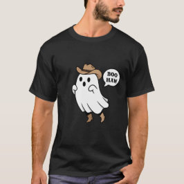 Grappige "Boe Hoe" Schattige Cowboy Geest Grappenm T-shirt