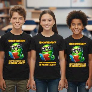 Grappige Boekenwurm? Eerder een Encyclopediewurm! Tri-Blend Shirt