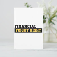 Grappige boekhouder Halloween - Financiële Fright