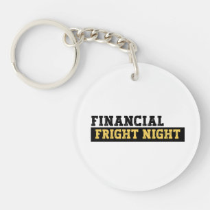 Grappige boekhouder Halloween - Financiële Fright Sleutelhanger