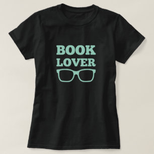 Grappige boekliefhebber leesbril t-shirt