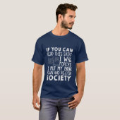 grappige boekliefhebbers woordkunst t-shirt (Voorkant volledig)