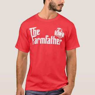 Grappige boer vader gifde boerderij vader meisje t-shirt