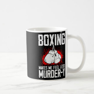 Grappige Boksen Kickboxer Savate Mma Vechtkunst Ki Koffiemok
