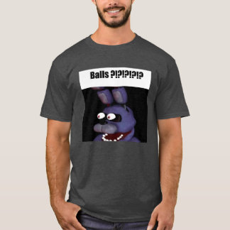 Grappige Bonny Balls Freddy Fazbear T-shirt