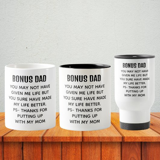 Grappige bonus papa waardering koffiemok