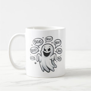 Grappige Boo Ghost Koffiemok