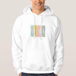 Grappige Boog Coquette Mama Bloemen Moederdag Hoodie