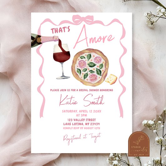 Grappige boog Italiaanse wijn en pizza dat is meer Kaart