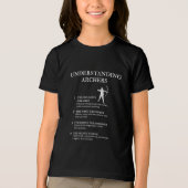 Grappige Boogschutter Levensdefinities Tri-Blend Shirt (Voorkant)