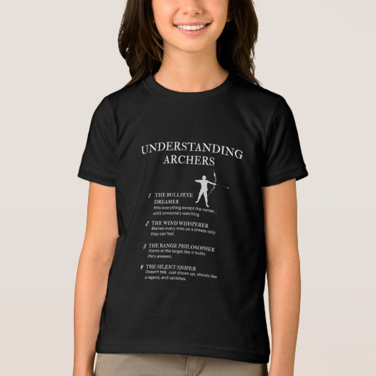 Grappige Boogschutter Levensdefinities Tri-Blend Shirt (Voorkant)