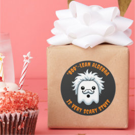 Grappige Booleaanse algebra is heel eng Ronde Sticker