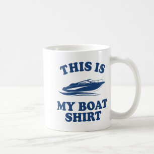 Grappige bootcadeaus voor mannen vrouwen bootvaard koffiemok