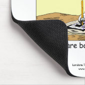 Grappige Border Collie Muismat (Hoek)