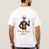 Grappige botverzamelaar t-shirt (Achterkant)