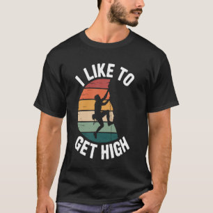 Grappige Boulderaar Indoor Klimmer Outdoor Klimmen T-shirt