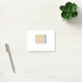 Grappige Bow Coquette Mama Bloemen Moederdag Post-it® Notes (Kantoor)