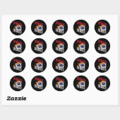 Grappige Bowling Besties Vrienden Bowling Buddies Ronde Sticker (Vel)