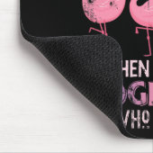 Grappige Bowling Flamingo Muismat (Hoek)