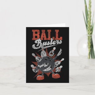 Grappige bowling LL Busters Kaart