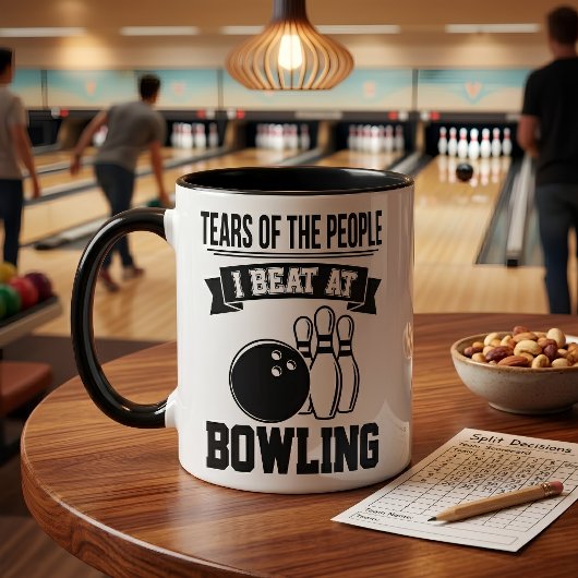 Grappige Bowling Mok Bowler Cadeau
