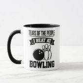 Grappige Bowling Mok Bowler Cadeau (Links)