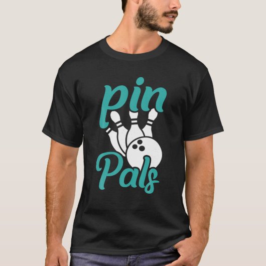 Grappige Bowling Pin Pals Voor Mannen Vrouwen Kind T-shirt (Voorkant)