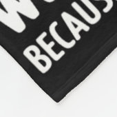 Grappige bowling vrienden we zijn er niet allemaal fleece deken (Hoek)