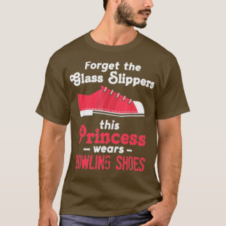 grappige bowlingschoenen voor meisjes en vrouwen t-shirt
