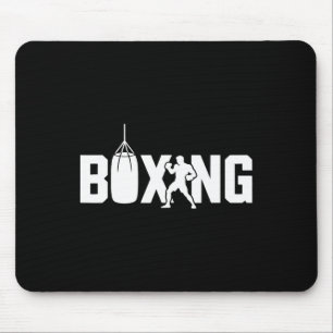 Grappige Boxing Fighter Gym Handschoenen Kickbokse Muismat