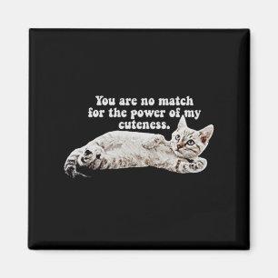 Grappige Boze Kat Meme Voor Katten Eigenaren En Li Magneet