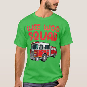 Grappige brandweerman kunst voor mannen vrouwen br t-shirt