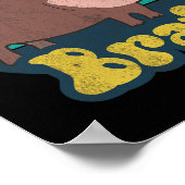 Grappige  Brat Ba Poster (Hoek)