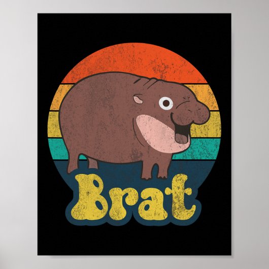 Grappige  Brat Ba Poster (Voorkant)