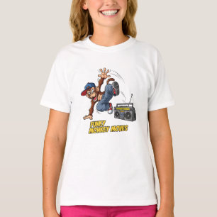 Grappige Breakdance Aap Hip-Hop Dans T-shirt