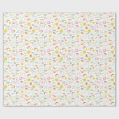 grappige brieven cadeaupapier (Vlak)