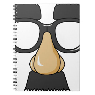 grappige bril notitieboek