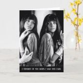 Grappige Britse Biker Motorfiets Verjaardag Kaart (Gele Bloem)